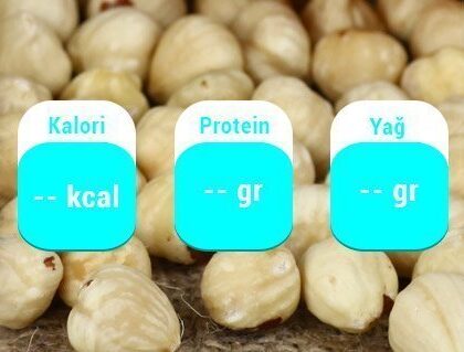 Kuruyemiş Çeşitleri ve Besin Değerleri